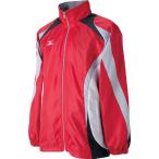 ミズノ MIZUNO テニスハードブレーカーシャツ（ユニセックス） 62：レッド×シルバーグレー×ホワイト×ブラック （A75NK15062）