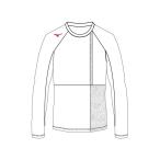 長袖Tシャツ 01,ホワイト