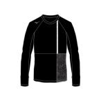 長袖Tシャツ 09,ブラック