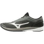 ミズノ MIZUNO ウエーブデュエル ワイド U1GD197058 グレー×ホワイト×ブラック ミズノウエーブ SmoothRide X10 U4ic G3ソール