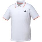 121692 アシックス ＳＡテニス ＣＬＵＢ　ＳＳ　ＰＯＬＯ　ＳＨＩＲＴ リアルホワイト