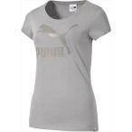 569488 プーマ （PUMA） ＬＯＧＯ　ＴＥＥ ０４ＡＴＨＬＥＴＩＣ　ＧＲＡＹ