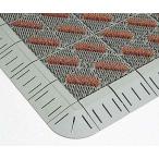 淡野製作所 DANNO D4206BU カラーブラッシュ角ふち(ブラウン)