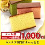 (ポイント消化 お菓子 送料無料) 1000円ポッキリ 長崎カステラ 個包装 4個 (スイーツ 食品 お試し おすすめ) TK13