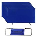 ショッピング仕切り 卓球 フェンス カバー 仕切り 8/10点セット フロア仕切り フェンスネット 防球フェンスセット140x75cm 柵 卓球コートバリアバッフル 卓球台用 卓球用品 組立てが