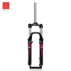 26 インチ MTB フロントサスペンション フォーク 1-1/8 アルミニウム合金 マウンテン バイク フロント フォーク トラベル 100mm ツーリング 自転車 フォーク 手