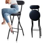 カウンター チェア 折り畳み バーチ