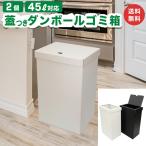 蓋つきゴミ箱 ２個セット ダンボー