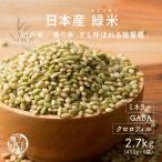 雑穀 雑穀米 国産 緑米 2.7kg(450g×6袋) ポイント利用 厳選 香る緑米 ダイエット食品 置き換えダイエット 雑穀米本舗