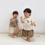 子供服 ベビー服 赤ちゃん 上下セット 夏服 半袖 綿 パジャマ 部屋着 可愛い 水玉 チェック柄 男の子 女の子 孫 キッズ セットアップ