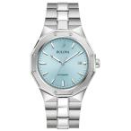 BULOVA ブローバ Classic クラシック ドデカゴン自動巻き腕時計 メンズウォッチ 正規代理店商品 十二角形ベゼル （iBLU)