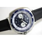 HEMEL ヘメル HF37 Sky Racer 手巻きクロノグラフ腕時計 パイロットウォッチ ミリタリーウォッチ メンズ スカイレーサー(NVY)