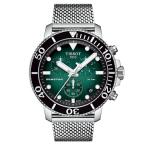 Tissot¡Ú¥Æ¥£¥½¡ÛSeastar 1000¡Ú¥·¡¼¥¹¥¿¡¼¡Û¥¯¥©¡¼¥Ä¡¦¥¯¥í¥Î¥°¥é¥ÕÏÓ»þ·×/300£íËÉ¿å/¥ß¥é¥Í¡¼¥¼¥Ö¥ì¥¹¥ì¥Ã¥È/¥À¥¤¥Ð¡¼¥¦¥©¥Ã¥Á(grn)