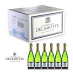 dulamoto желтохвост .toNV 1 кейс 6шт.@Delamotte Brut Франция шампанское Champagne 