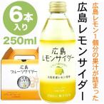 広島 レモンサイダー(藻塩入り) 250ml×6本入り（化粧箱入） 果汁15％