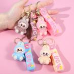 ショッピングストラップ ラブブ ストラップ スマホストラップ 携帯ストラップ キーホルダー 推し活グッズ バッグチャーム 手持ちストラップ かわいい 落下防止 labubu