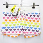 [ б/у * не использовался товар ]la стойка шорты L WHT белый женский RUSTY Rush Guard купальный костюм 