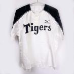 [ б/у * не использовался товар ] Mizuno Hanshin Tigers короткий рукав ветровка вентилятор Club участник ограничение 160 MIZUNO