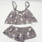 [ б/у * не использовался товар ]si- платье SEA DRESS топ цветочный принт оборка бикини S женский выставить 