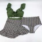 [ б/у * не использовался товар ]BEAUTY SHOW оборка цвет do Lost бикини M женский выставить 