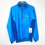 ショッピングモンベル 【中古・未使用品】モンベル ライトシェル ジャケット M ブルー 1106714 メンズ mont-bell