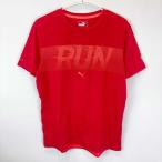 [ б/у ] Puma бег футболка L красный 516118 мужской PUMA короткий рукав 