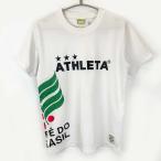 [ б/у ]a потертость ta короткий рукав футболка pra рубашка M белый мужской ATHLETA футбол футзал 