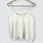 [ б/у * не использовался товар ] Moussy FLARE CAMI flair топ F "теплый" белый 0109SA30-2480 женский MOUSSY