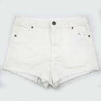 [ б/у * не использовался товар ]Defilious пляж Denim бахрома 7S белый 206410 женский шорты купальный костюм PEAK&amp;PINE