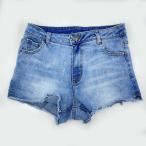 [ б/у ]Defilious пляж Denim бахрома 7S 206410 женский шорты купальный костюм PEAK&amp;PINE
