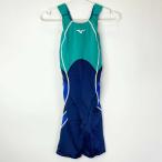 [ б/у ] Mizuno официальный .. для купальный костюм GX*SONIC STREAM половина костюм тормозные колодки z задний XL N2MGC73382 MIZUNO WORLD AQUATICS одобрение плавание 