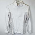 [ б/у * не использовался товар ]eki линия EQUILINE Simply половина Zip стрейч длинный рукав lai DIN g рубашка XS R09667 с высоким воротником верховая езда верховая езда 