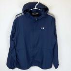 [ б/у ] Under Armor UA Woven Text Logo FZ Hoodie LG 1353512 женский UNDER ARMOUR Zip выше f-ti функциональность спорт одежда 