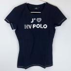 [ б/у * не использовался товар ]HV POLO Odettelai DIN g рубашка короткий рукав футболка S темно-синий 0403093316 женский верховая езда верховая езда 