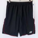 [ б/у * не использовался товар ] Yonex шорты L черный 15125 унисекс YONEX теннис бадминтон одежда 