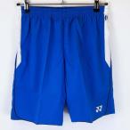 [ б/у * не использовался товар ] Yonex шорты M голубой 15125 унисекс YONEX теннис бадминтон одежда 