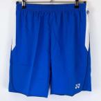 [ б/у * не использовался товар ] Yonex шорты L голубой 15125 унисекс YONEX теннис бадминтон одежда 