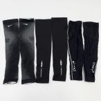 [ б/у ][3 позиций комплект ] Nike Asics TIGORA тренировка опора -ступенчатый надеты давление arm опора M черный спорт бег 