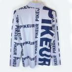 [ б/у * не использовался товар ]pi машина половина Zip ENNIElai DIN g рубашка стрейч длинный рукав 38 серый 827200 женский PIKEUR верховая езда верховая езда 