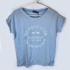 [ б/у * не использовался товар ]HV POLO BELINDA короткий рукав футболка S голубой 403093110 женский верховая езда верховая езда lai DIN g рубашка 