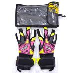 [ б/у * не использовался товар ]erebose Revo snyuks двойной negatib L go core рукоятка cell свечение 8 голкипер перчатка футбол GK