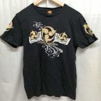 [ б/у ] New Japan Professional Wrestling после глициния ...FIERCE WARRIOR футболка S черный 