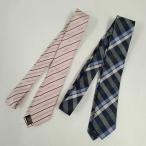 [ б/у ][2 позиций комплект ] RITORNO RESPECTNERO галстук темно-синий розовый мужской 