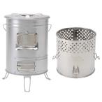 【新品】[セット] tab. 缶ストーブEX [エキスパートモデル]  + ファイヤーブースター 【田中文金属】