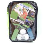 [ б/у * не использовался товар ]donikAlltec Hobby настольный теннис ракетка 2 шт мяч кейс комплект 788648 DONIC