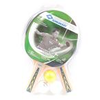 [ б/у * не использовался товар ]donikAppelgren Level 400 настольный теннис ракетка 2 шт мяч комплект mi лягушка *aperu Glenn 788638 DONIC