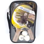 [ б/у * не использовался товар ]donikPersson 500 настольный теннис ракетка 2 шт мяч кейс комплект 788490 DONIC