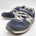 【中古】ニューバランス KV996 23cm ネイビー キッズ NEW BALANCE スニーカー ジュニア