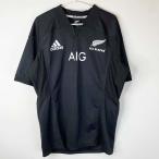 [ б/у ] Adidas Новая Зеландия представитель 2017 All Blacks все черный s1ST форма джерси XL AP5663 ADIDAS