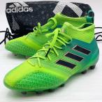 [ б/у ] Adidas футбол шиповки Ace 17.1- Japan prime вязаный HG 24.5cm зеленый BB0936 мужской ADIDAS.. земля искусственный газон 